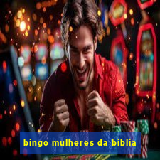 bingo mulheres da biblia